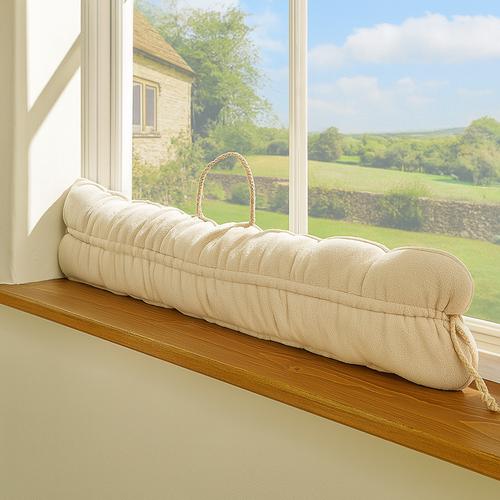 Adjustable Window and Door Draught Excluder at a front door