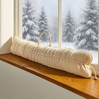 Adjustable Window and Door Draught Excluder on a window sill