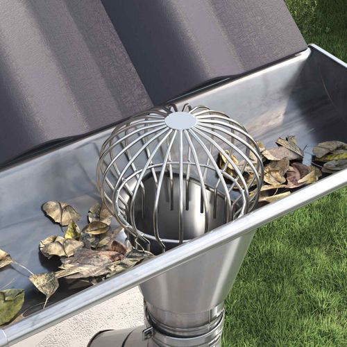 Stainless Steel Gutter Leaf Guard, close-up of the mesh