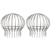 Stainless Steel Gutter Leaf Guard, pack of two