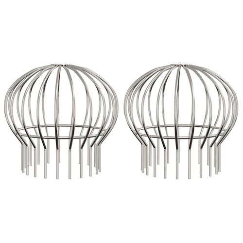 Stainless Steel Gutter Leaf Guard, pack of two